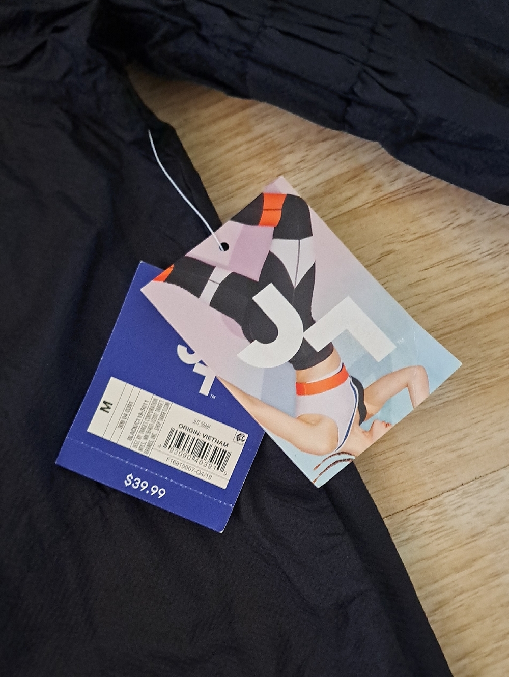 LAB JOY Women's Black Hooded thin rain  Jacket. - Picture 4 of 10
